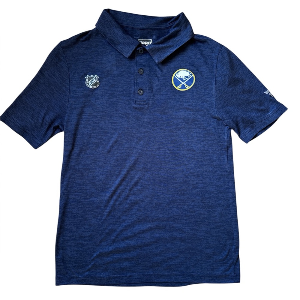 Fanatics Buffalo Sabres NHL hockey polo shirt Men’s Small